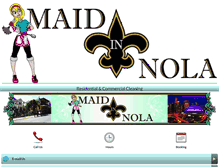 Tablet Screenshot of maidinnola.com